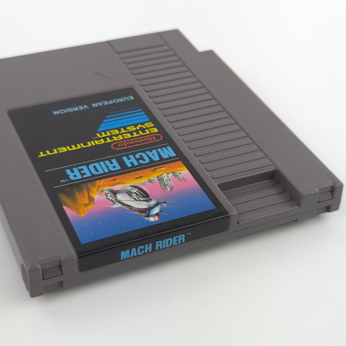 Nintendo NES Spiel Mach Rider Modul Schutzhülle PAL