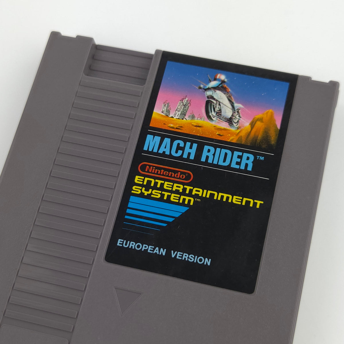 Nintendo NES Spiel Mach Rider Modul Schutzhülle PAL