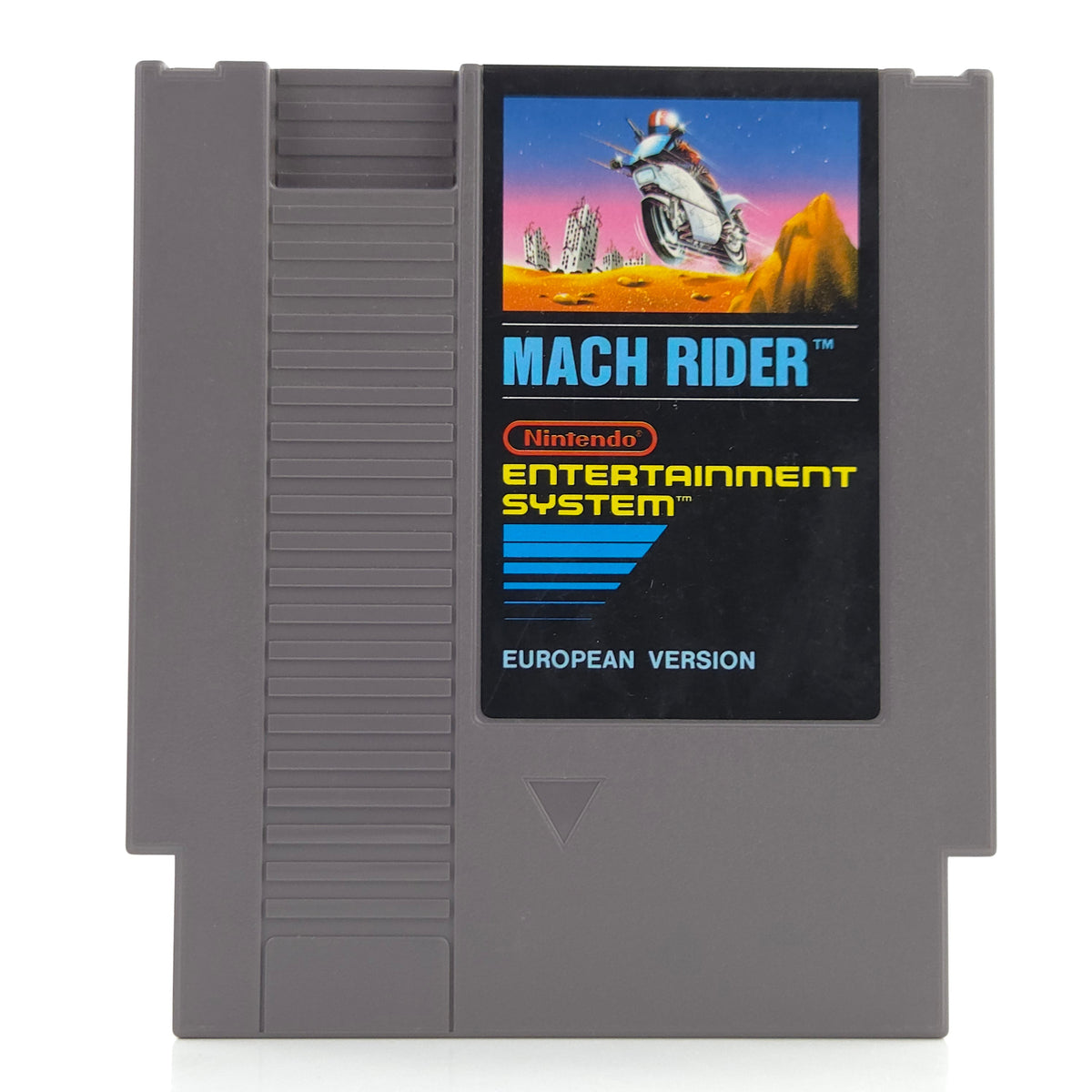 Nintendo NES Spiel Mach Rider Modul Schutzhülle PAL