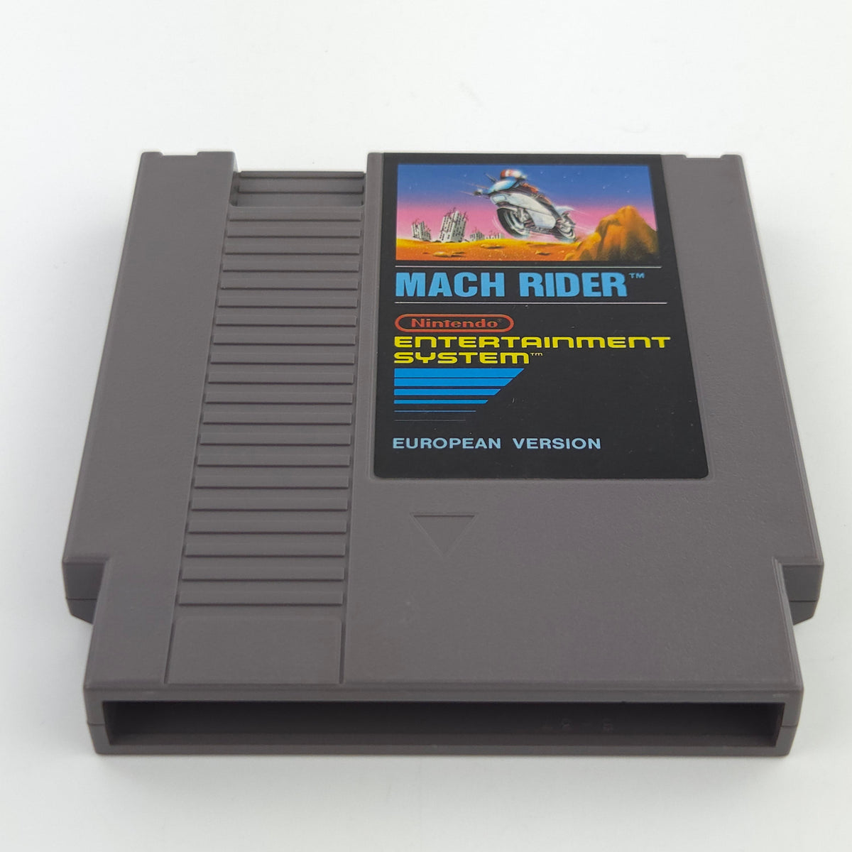 Nintendo NES Spiel Mach Rider Modul Schutzhülle PAL