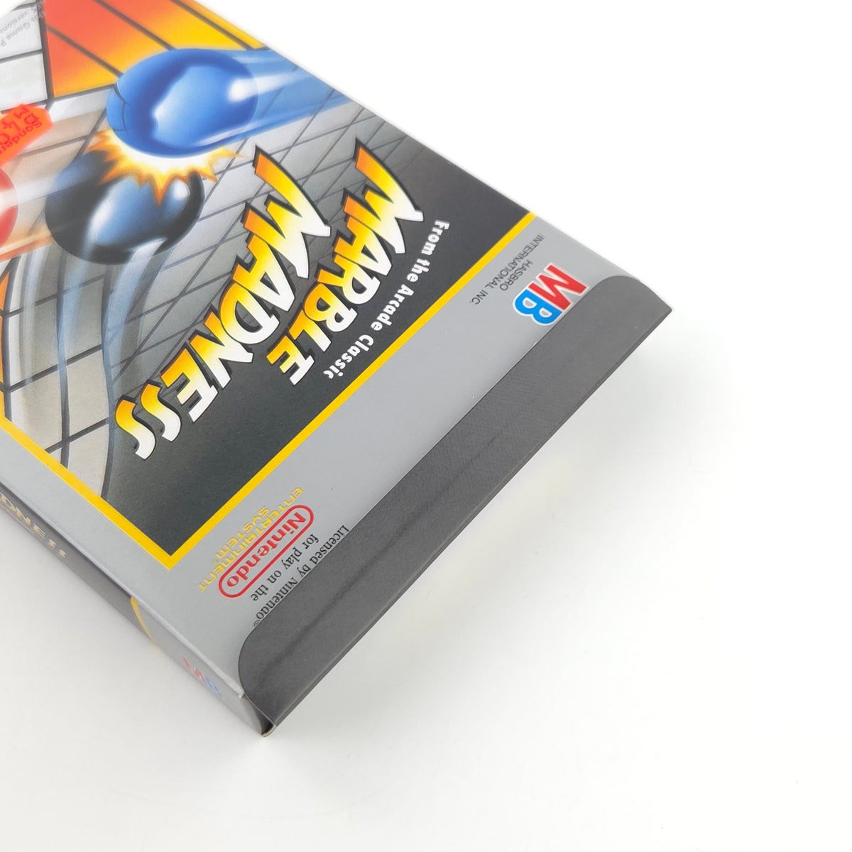 Nintendo NES Spiel Marble Madness CIB nahezu neuwertig