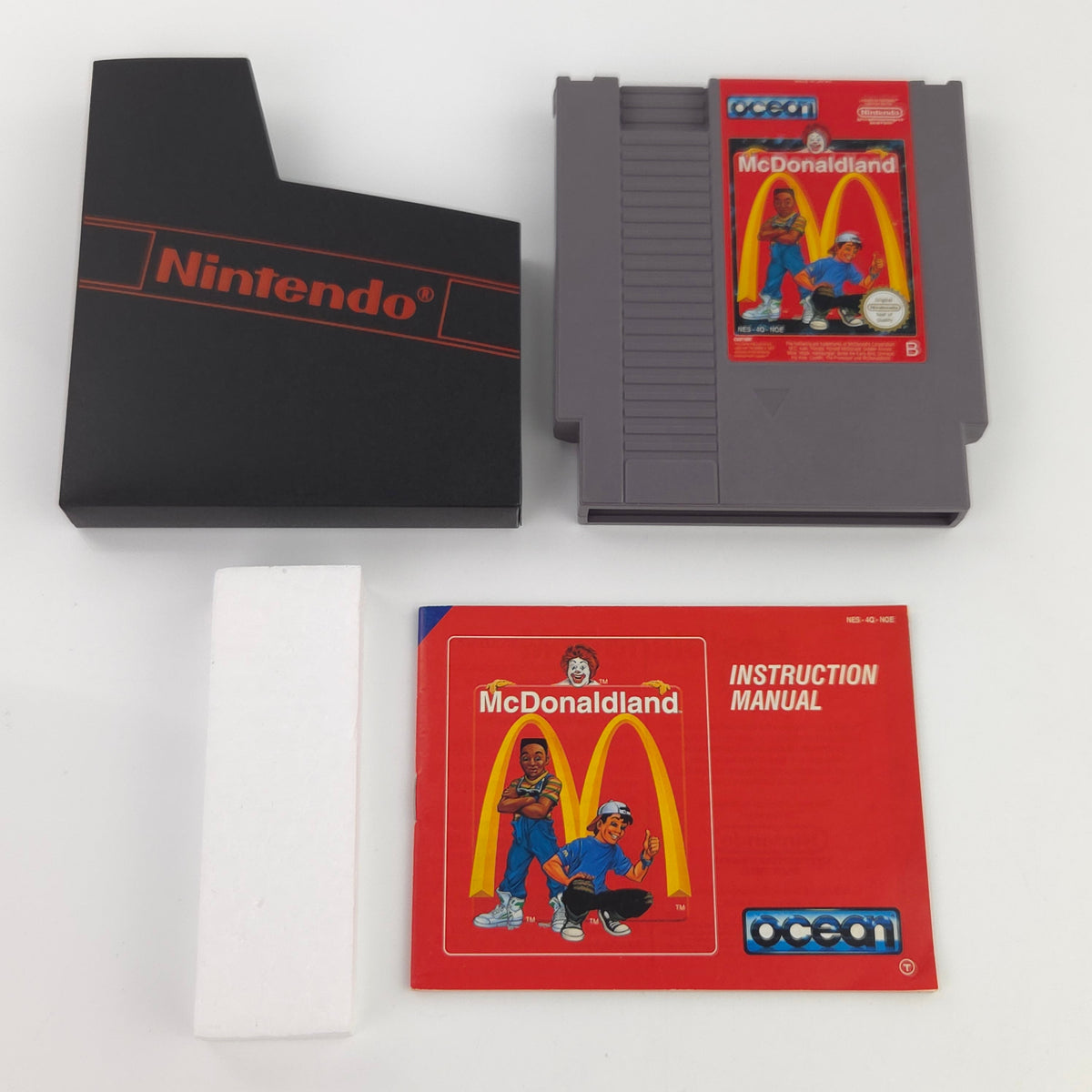 NES Spiel McDonaldland CIB PAL NOE Ocean Komplett