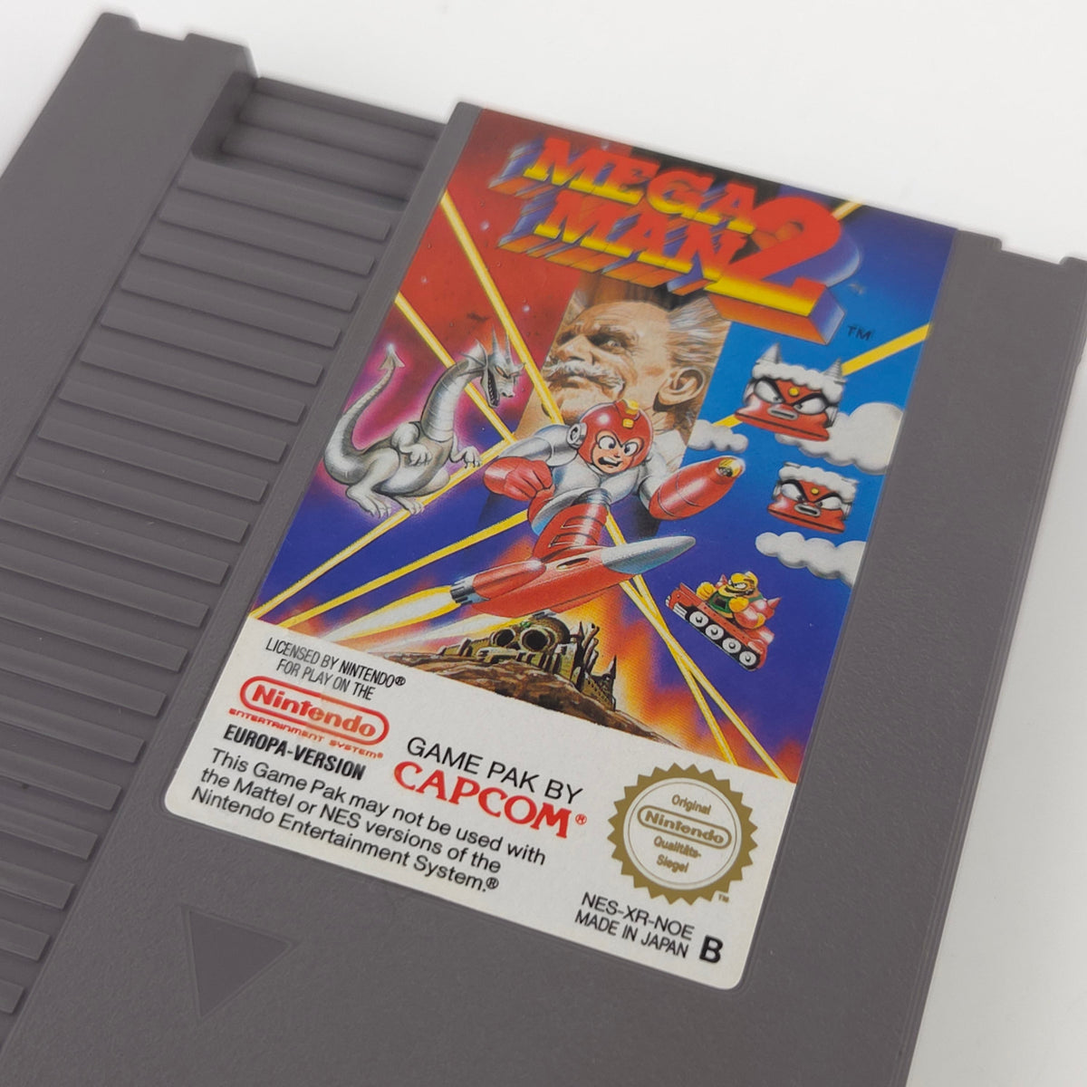 Nintendo NES Spiel – Mega Man 2 (Modul mit Schuber)