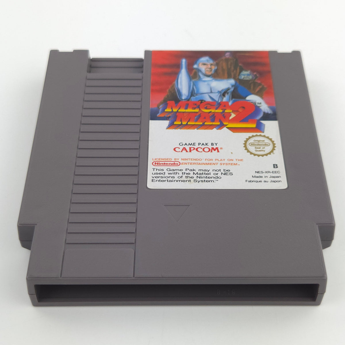 Nintendo NES Spiel Mega Man 2 Modul Schutzhülle CAPCOM