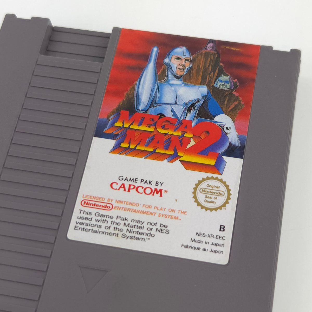 Nintendo NES Spiel Mega Man 2 Modul Schutzhülle CAPCOM
