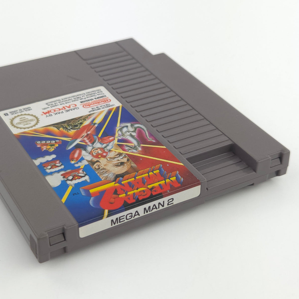NES Spiel Mega Man 2 Modul Schutzhülle Capcom PAL NOE
