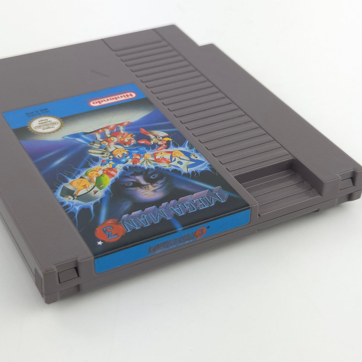 NES Spiel Mega Man 3 Modul Schutzhülle PAL NOE