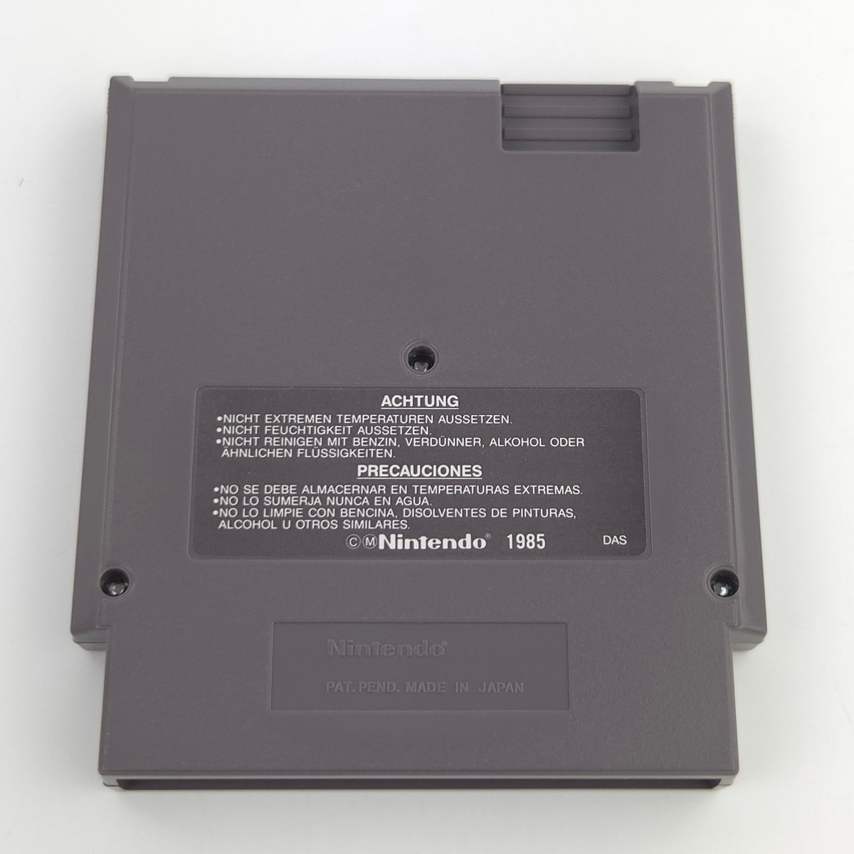 NES Spiel Mega Man 4 Modul Schutzhülle PAL B NOE