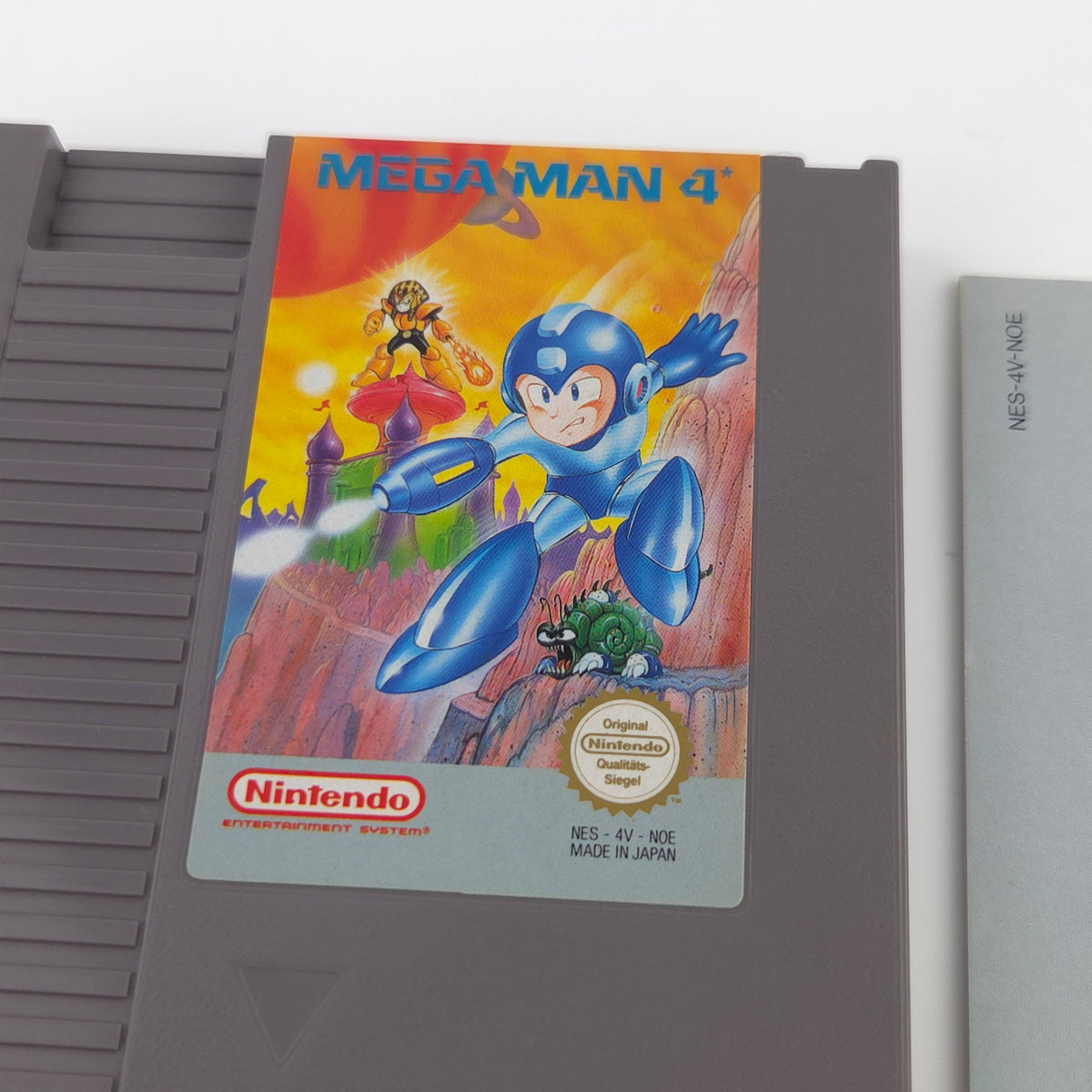 Nintendo NES Spiel: Mega Man 4 - OVP Anleitung Modul (PAL-B NOE)