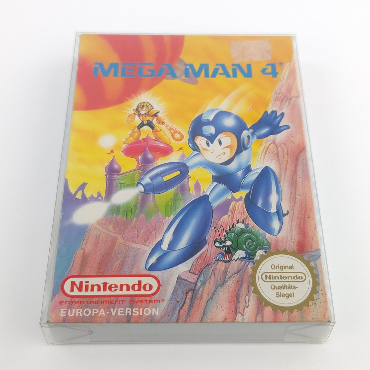Nintendo NES Spiel: Mega Man 4 - OVP Anleitung Modul (PAL-B NOE)