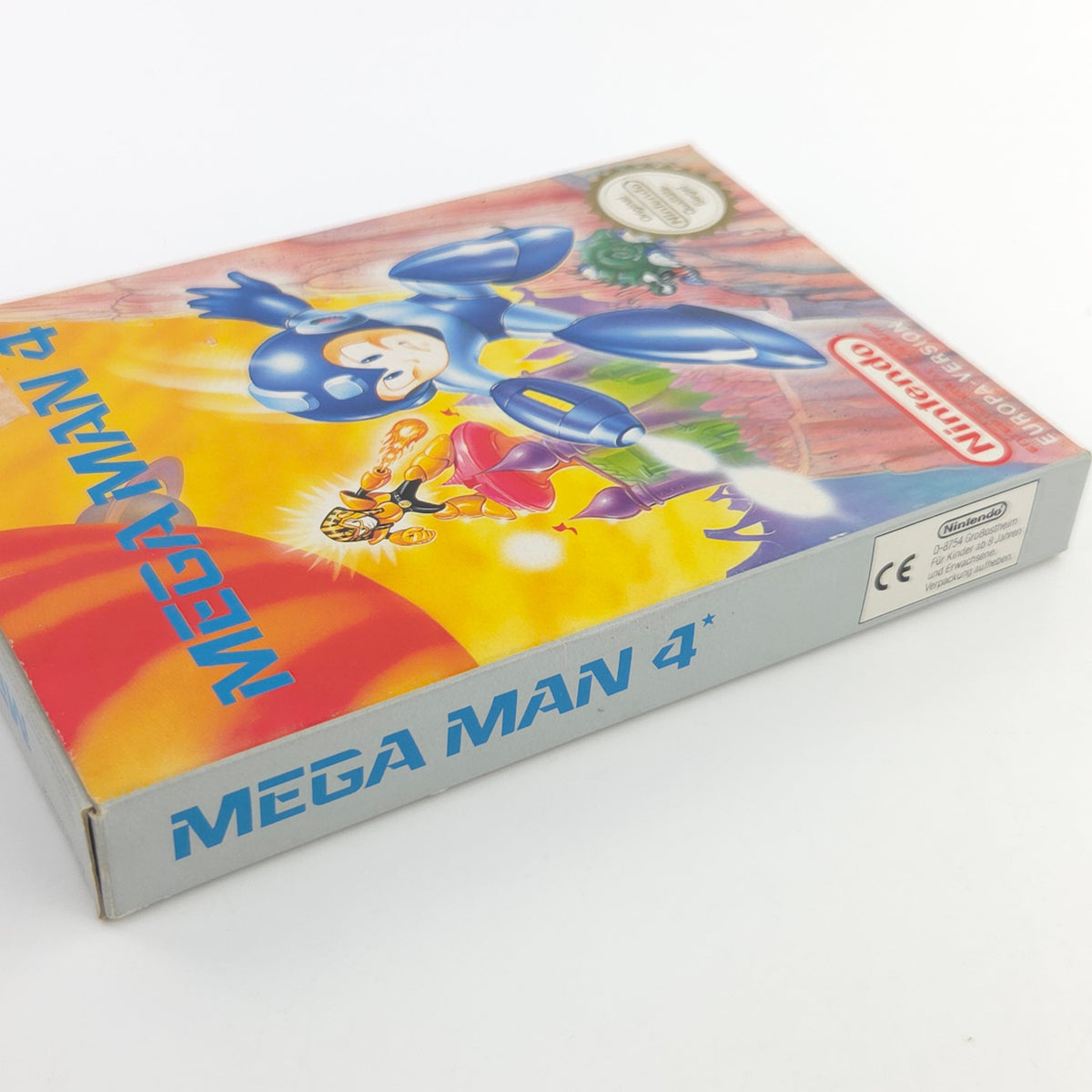 Nintendo NES Spiel: Mega Man 4 - OVP Anleitung Modul (PAL-B NOE)