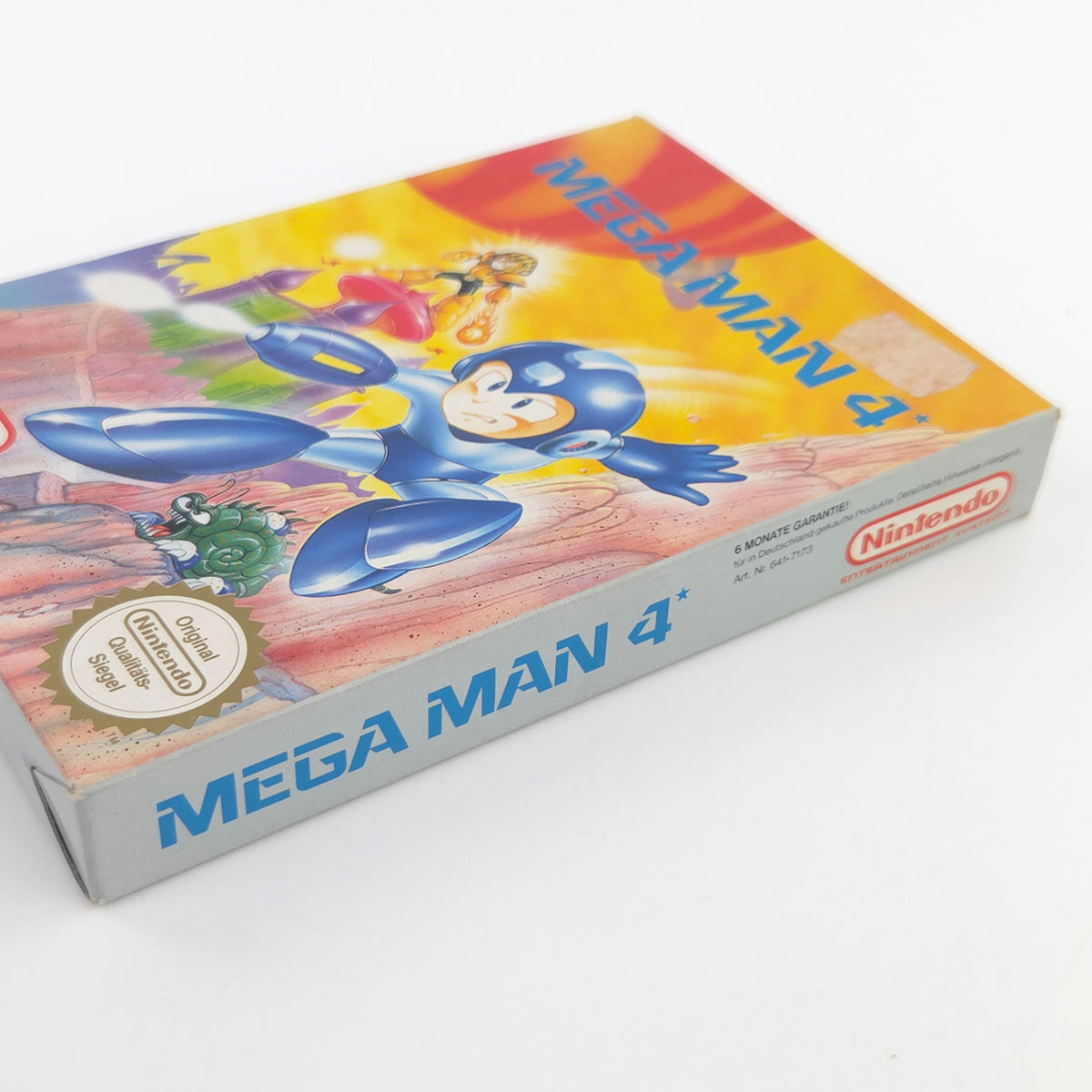 Nintendo NES Spiel: Mega Man 4 - OVP Anleitung Modul (PAL-B NOE)