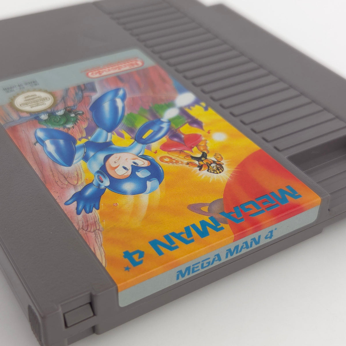 Nintendo NES Spiel: Mega Man 4 - OVP Anleitung Modul (PAL-B NOE)