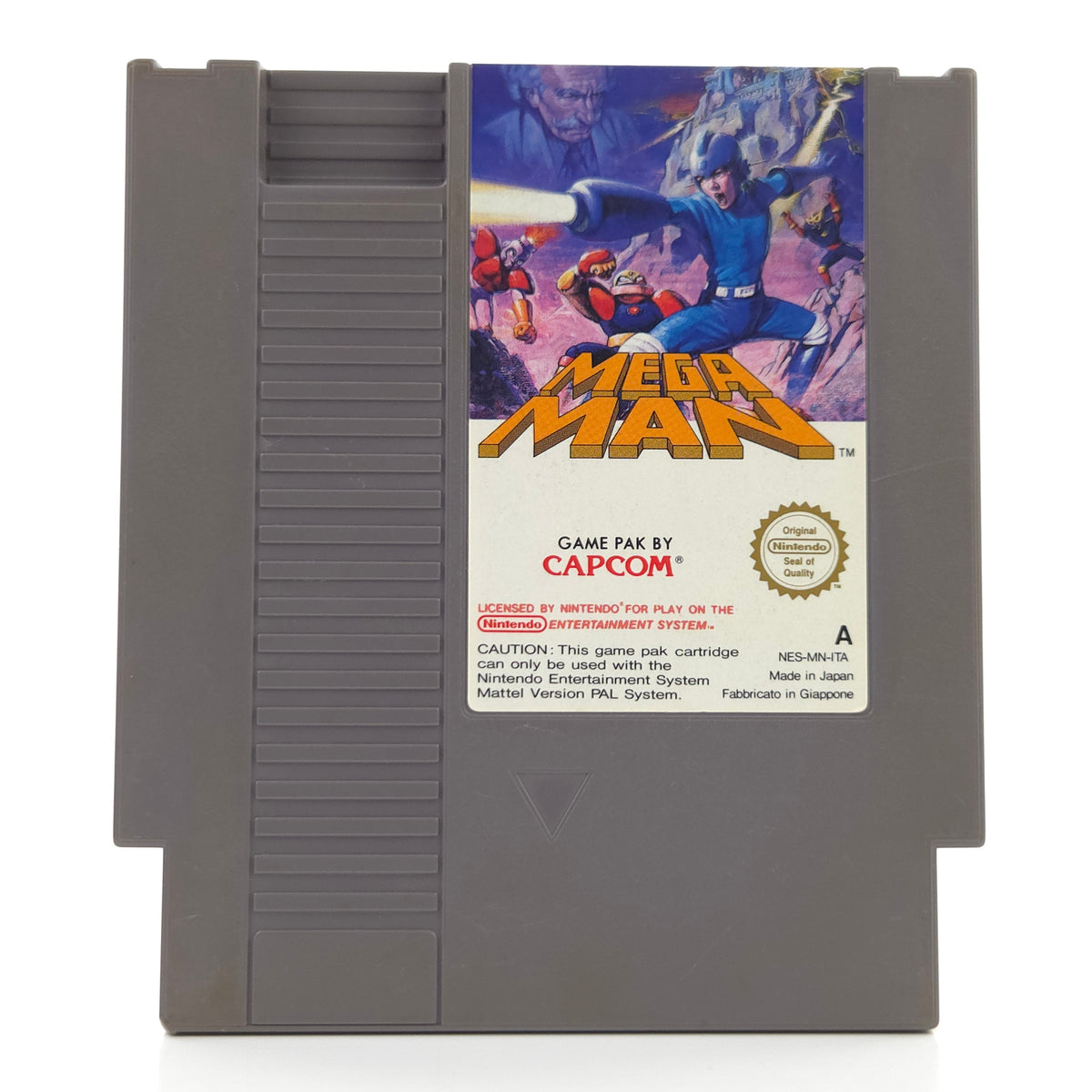 Nintendo NES Spiel Mega Man Cartridge Modul PAL ITA