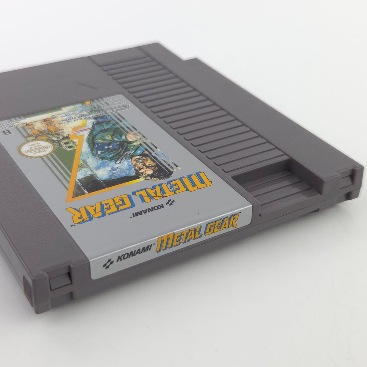 NES Spiel Metal Gear Konami Modul mit Schutzhülle EEC