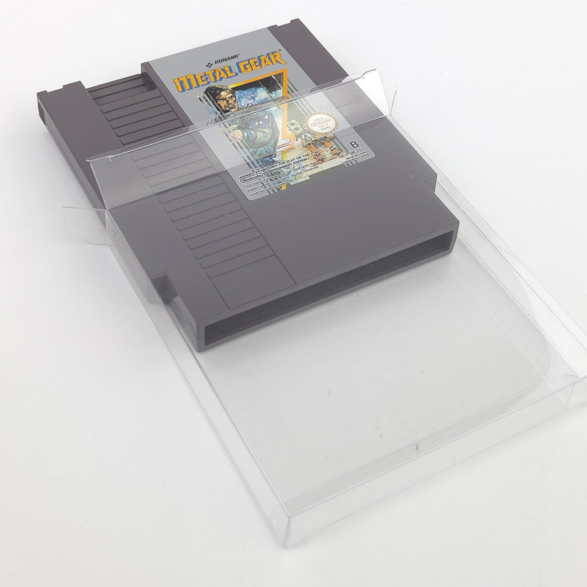 NES Spiel Metal Gear Konami Modul mit Schutzhülle EEC