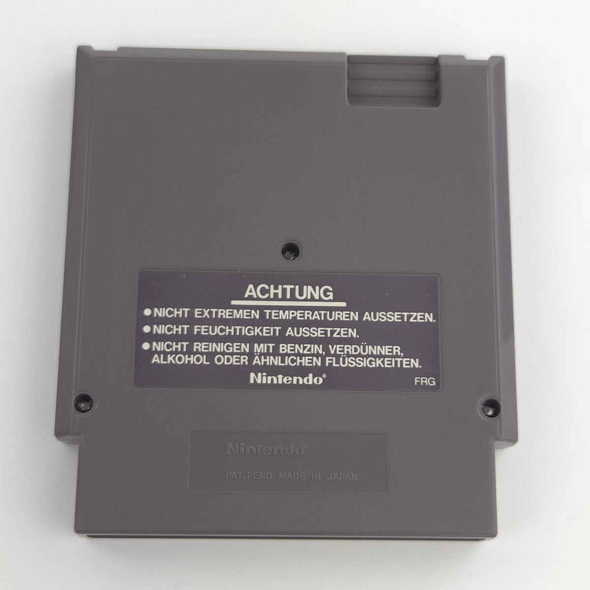 Nintendo NES Spiel Metroid Bienengräber OVP PAL EEC