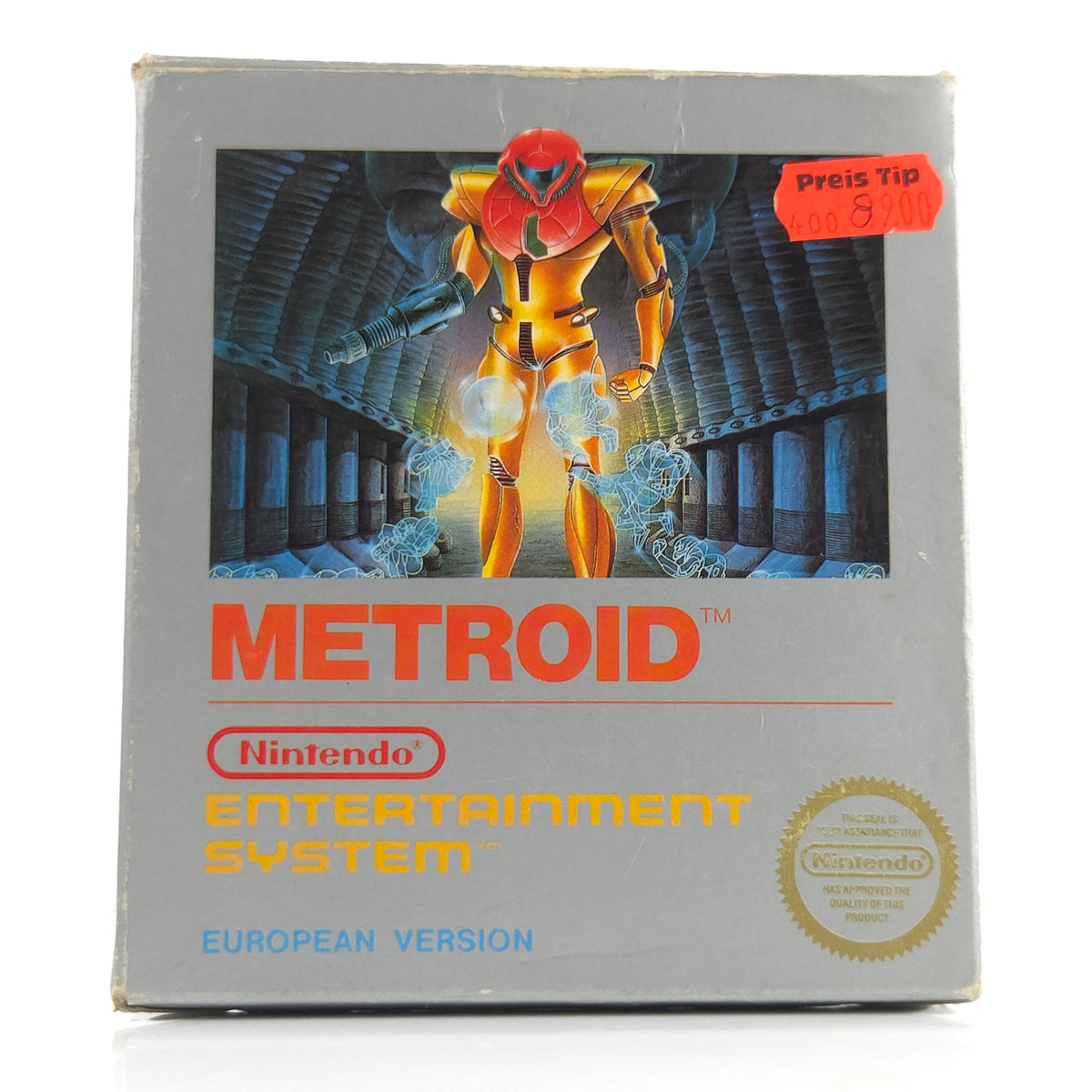 Nintendo NES Spiel Metroid Bienengräber OVP PAL EEC