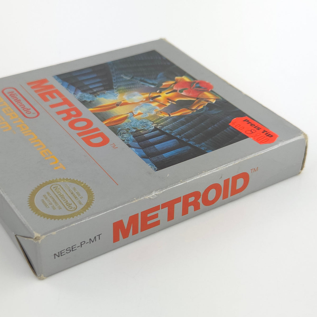Nintendo NES Spiel Metroid Bienengräber OVP PAL EEC