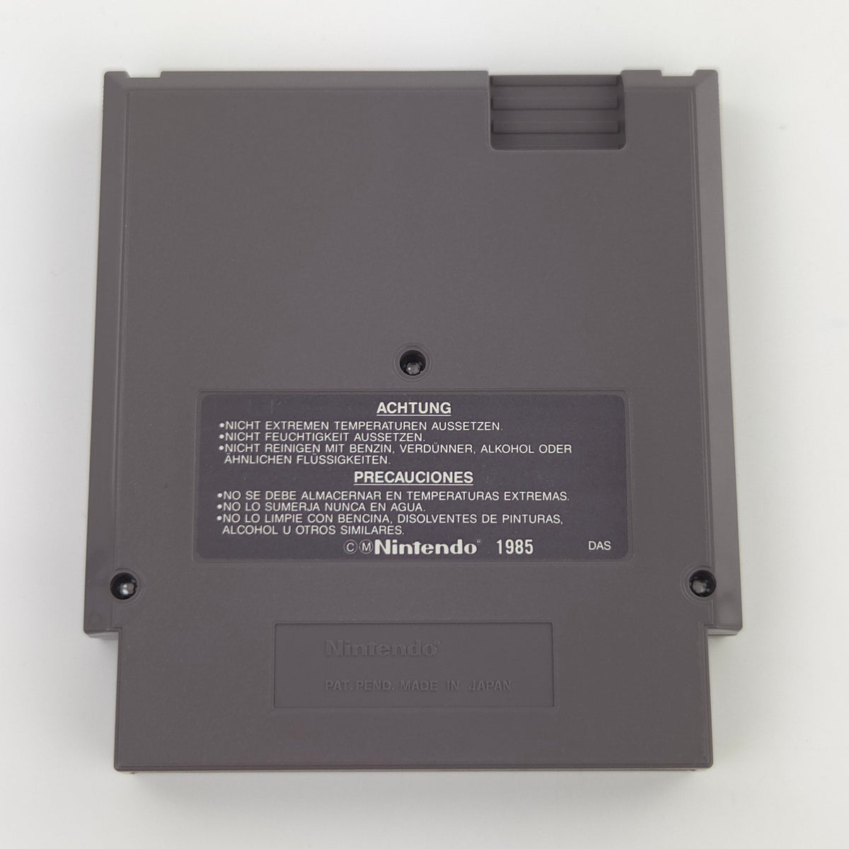 Nintendo NES Spiel Metroid Modul Cartridge PAL NOE