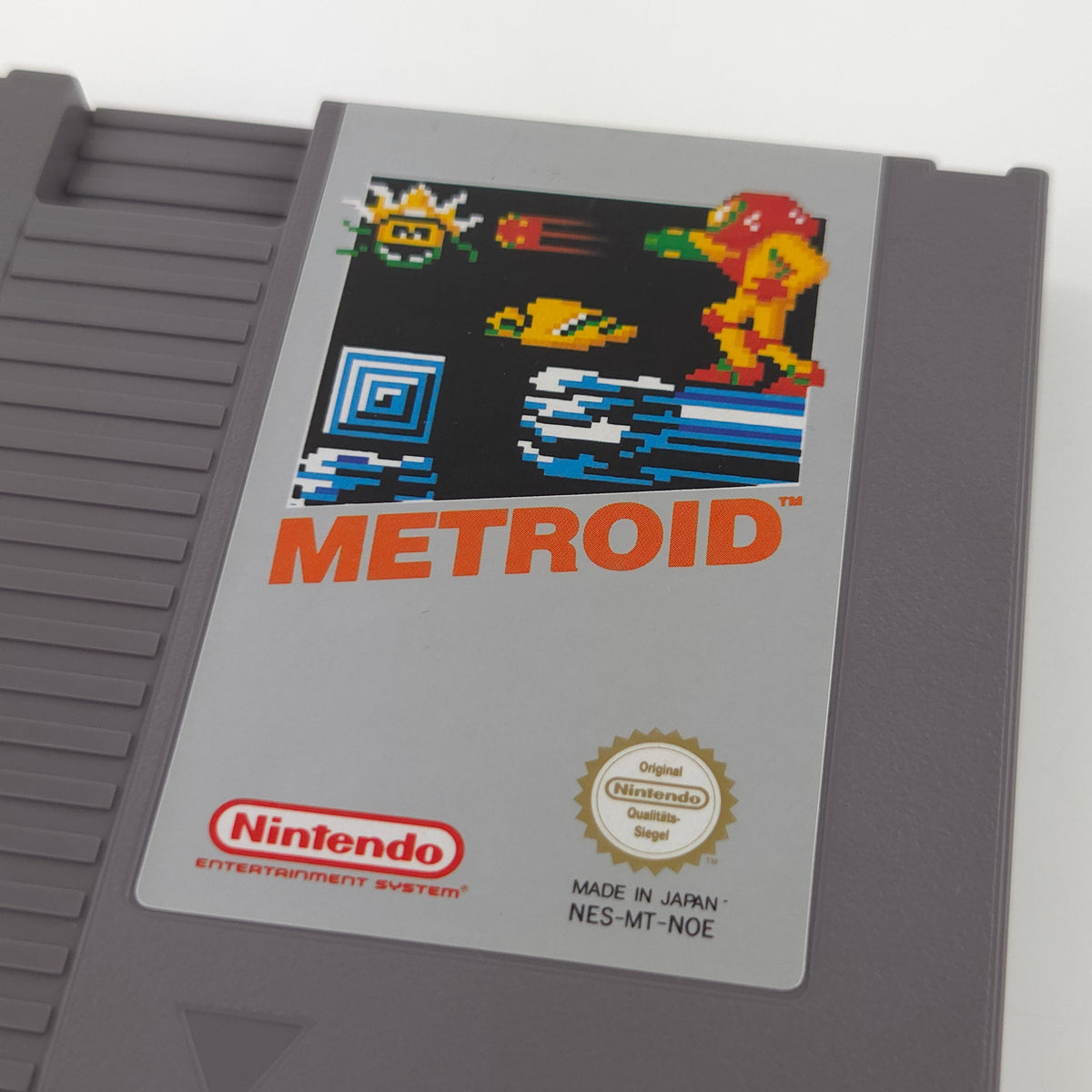 Nintendo NES Spiel Metroid Modul Cartridge PAL NOE