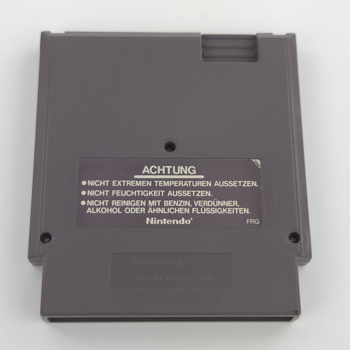 NES Spiel Metroid Modul Schutzhülle Bienengräber PAL