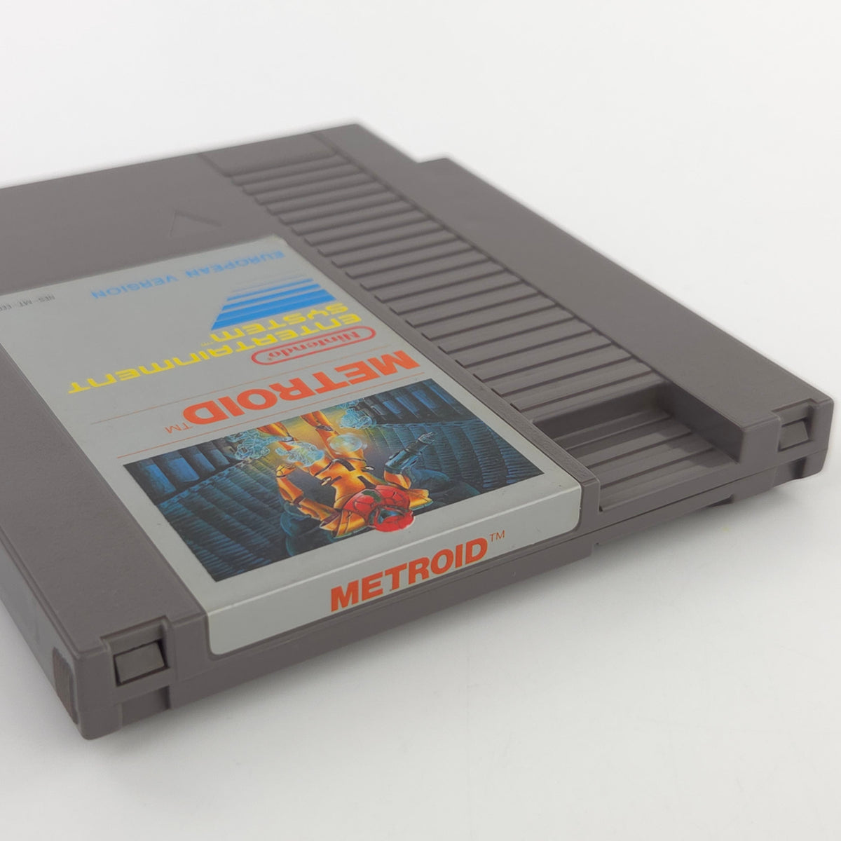 Nintendo NES Spiel Metroid Modul Schuber PAL-B EEC