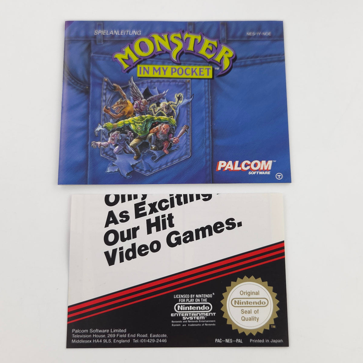 NES Spiel Monster in my Pocket Figur OVP CIB