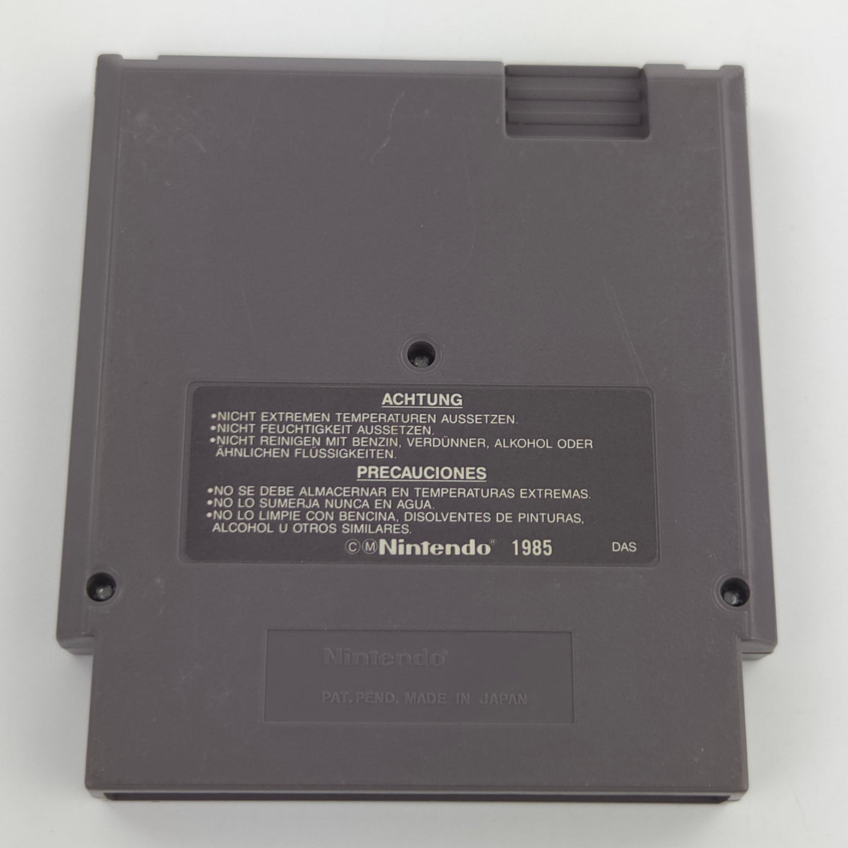 NES Spiel Monster in my Pocket Modul Schutzhülle NOE