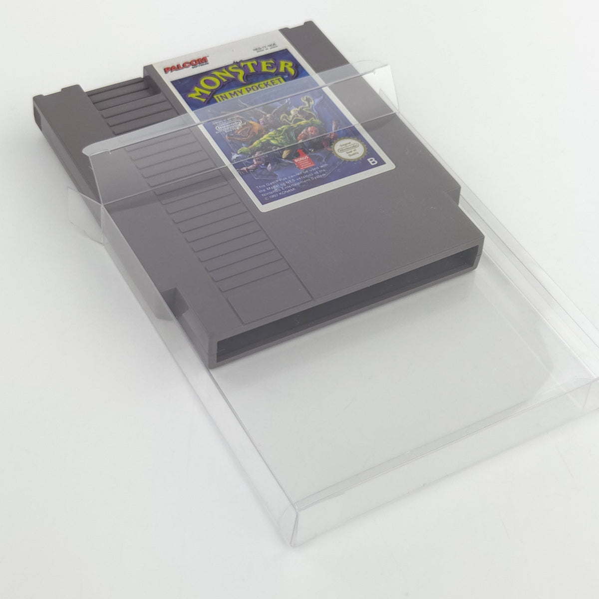 NES Spiel Monster in my Pocket Modul Schutzhülle NOE