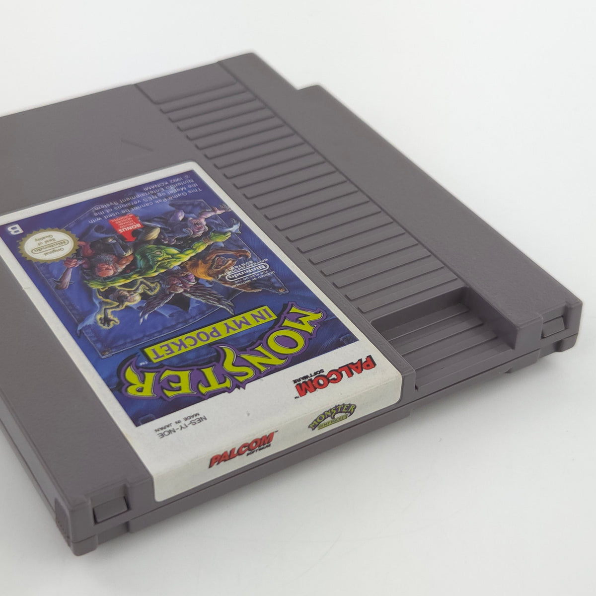 NES Spiel Monster in my Pocket Modul Schutzhülle NOE