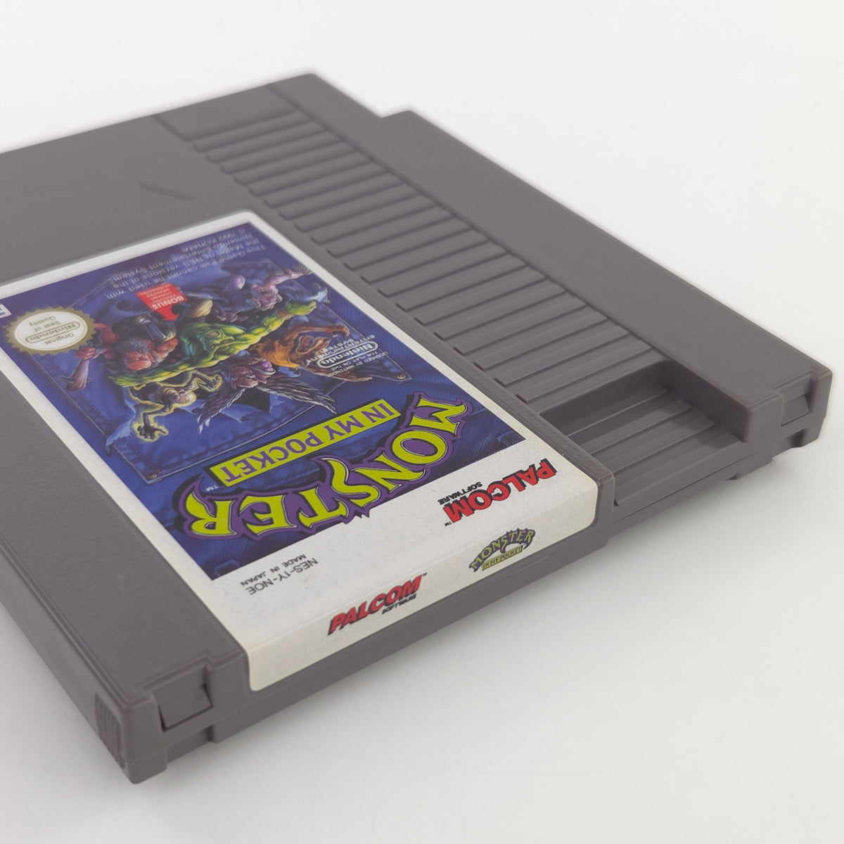 NES Spiel Monster in my Pocket Modul Schuber PAL NOE