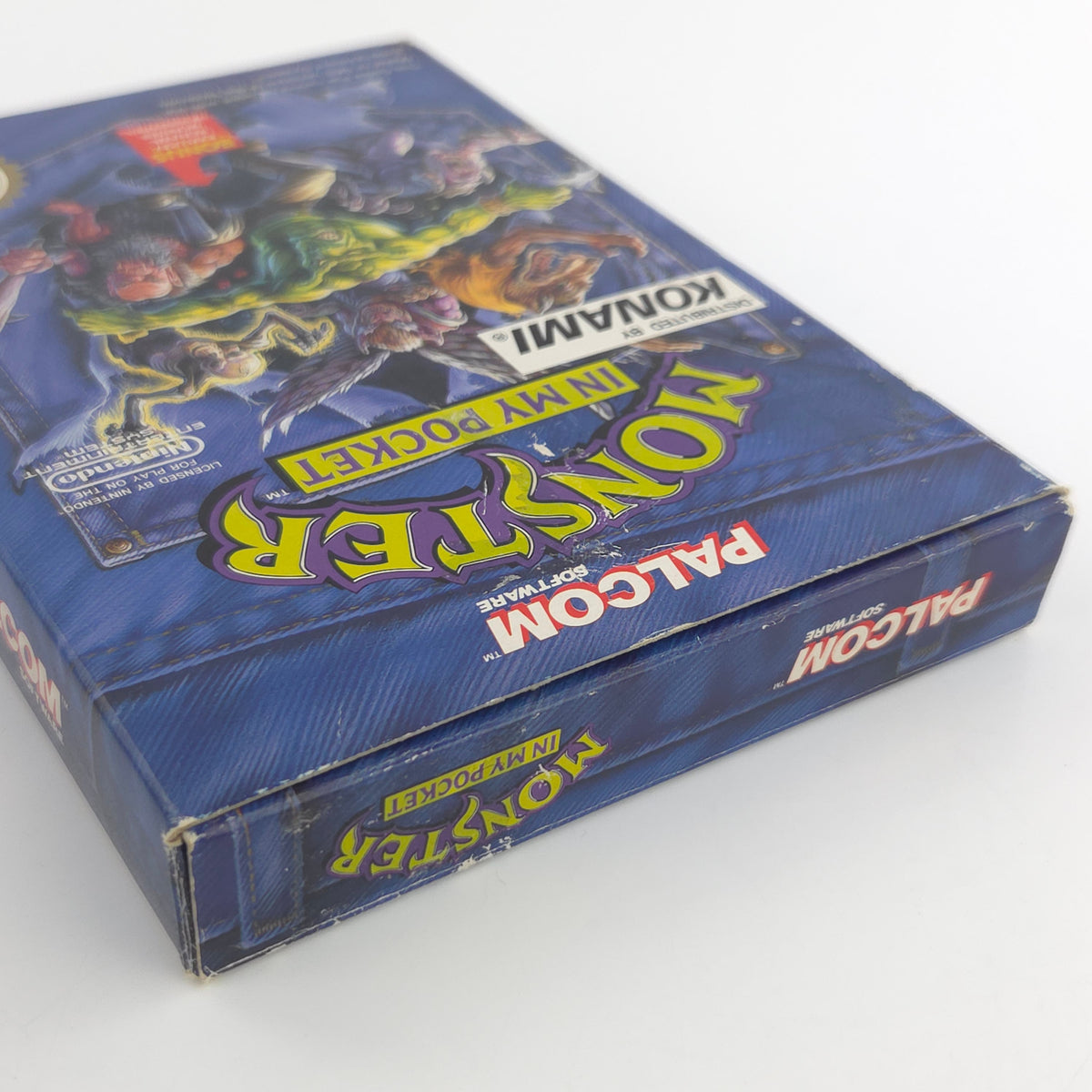 NES Spiel Monster in my Pocket OVP Anleitung PAL NOE