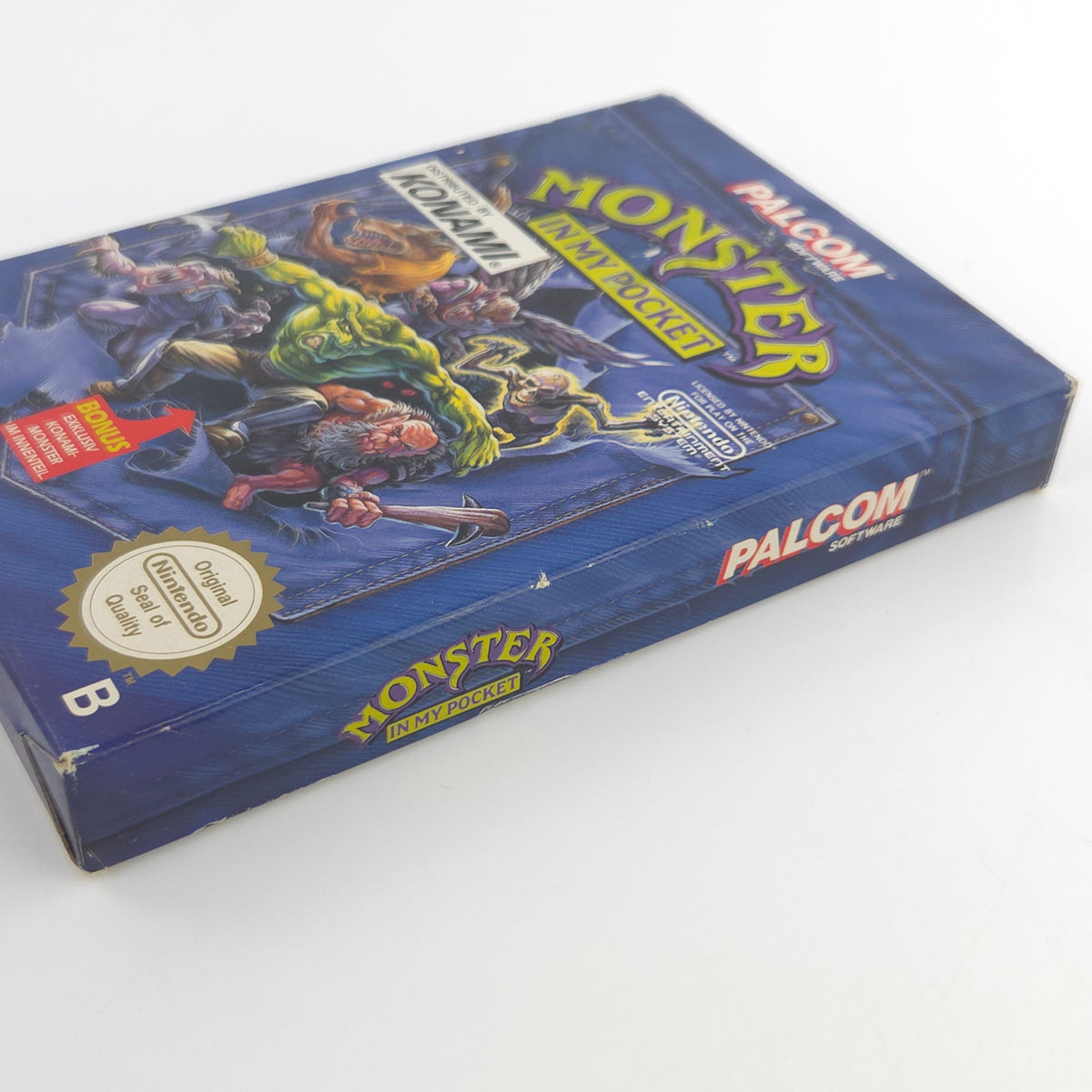 NES Spiel Monster in my Pocket OVP Anleitung PAL NOE