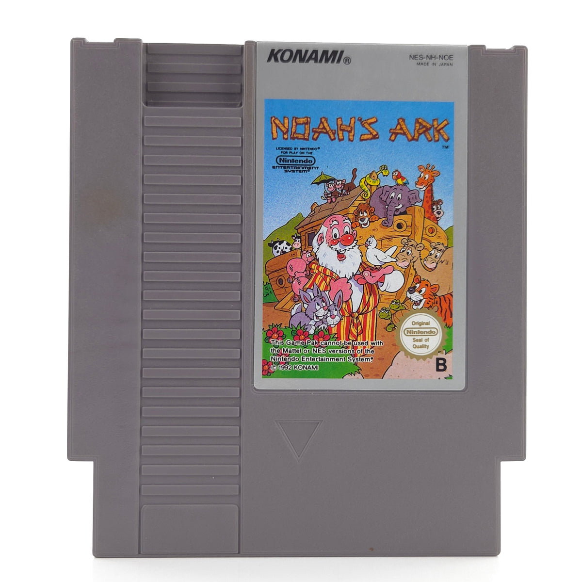 NES Spiel Noahs Ark Modul Schutzhülle TAITO PAL NOE