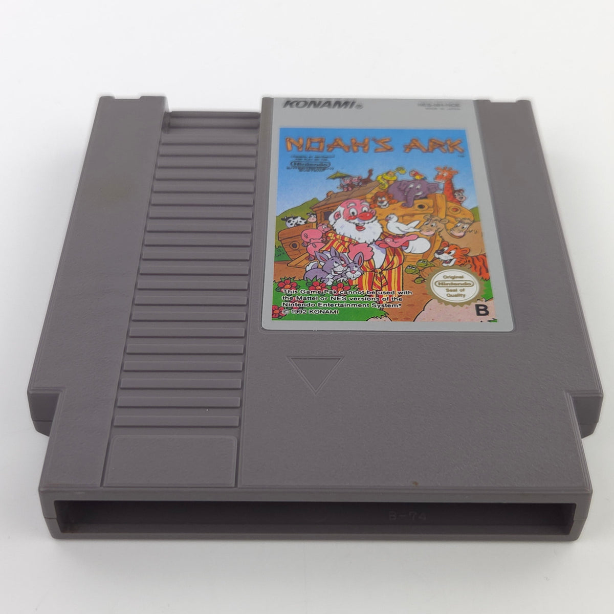 NES Spiel Noahs Ark Modul Schutzhülle TAITO PAL NOE