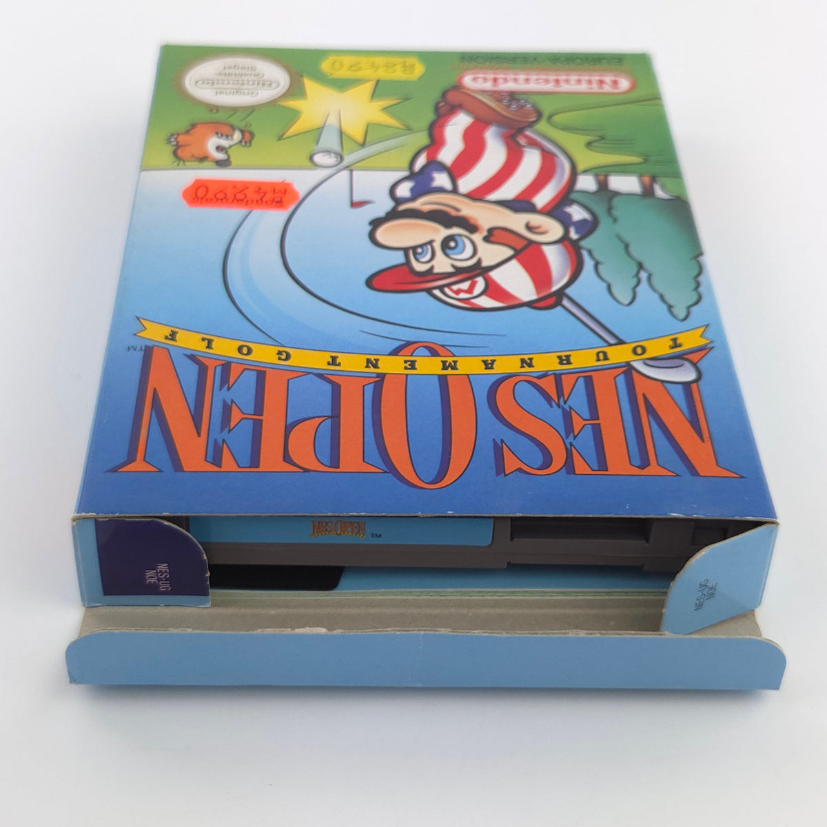 Nintendo NES Spiel Open Golf OVP nahezu neuwertig