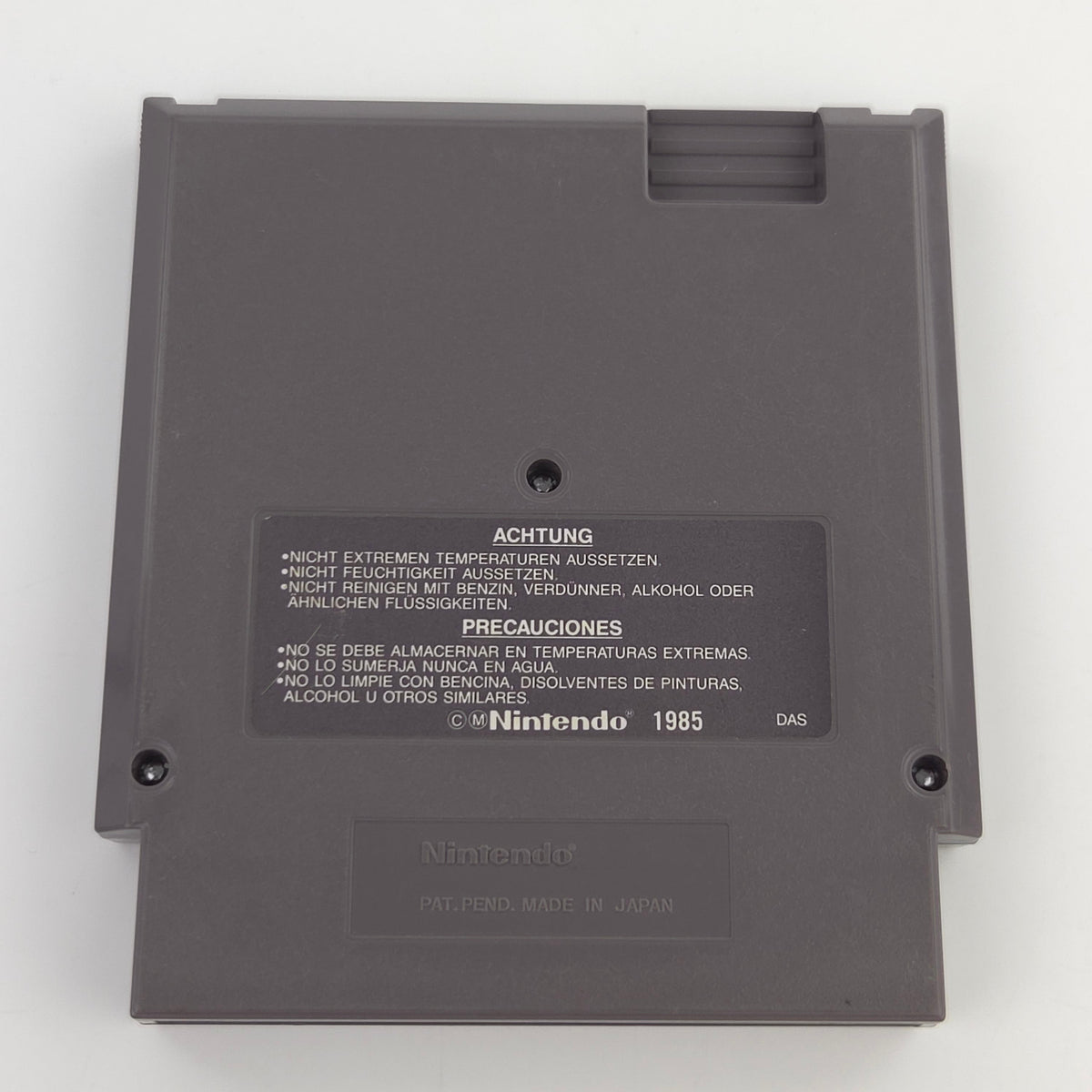 NES Spiel Operation Wolf Modul Schutzhülle TAITO PAL-B