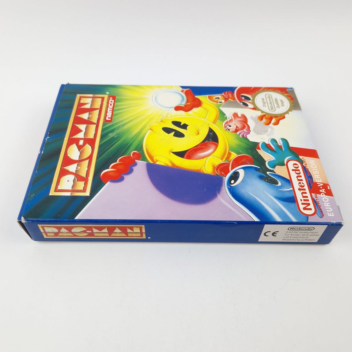 Nintendo NES Spiel – Pac-Man Modul Anleitung OVP PAL