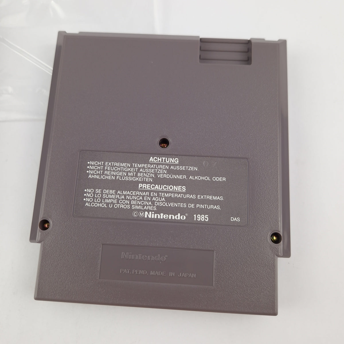 Nintendo NES Spiel – Pac-Man Modul Anleitung OVP PAL