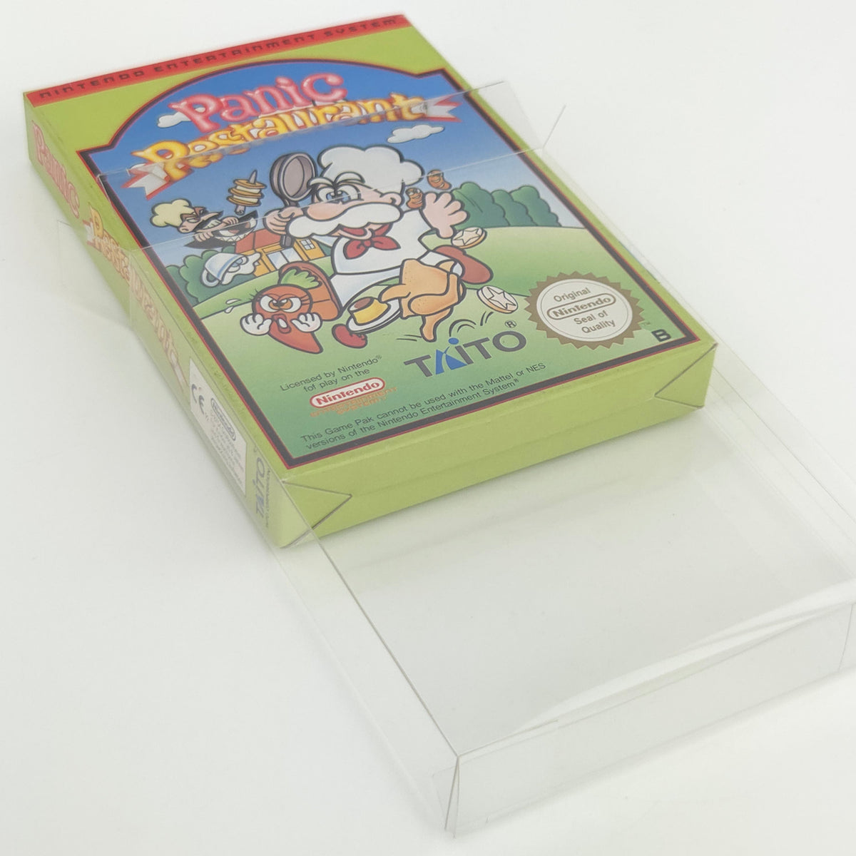 NES Spiel Panic Restaurant Modul Anleitung OVP NOE PAL
