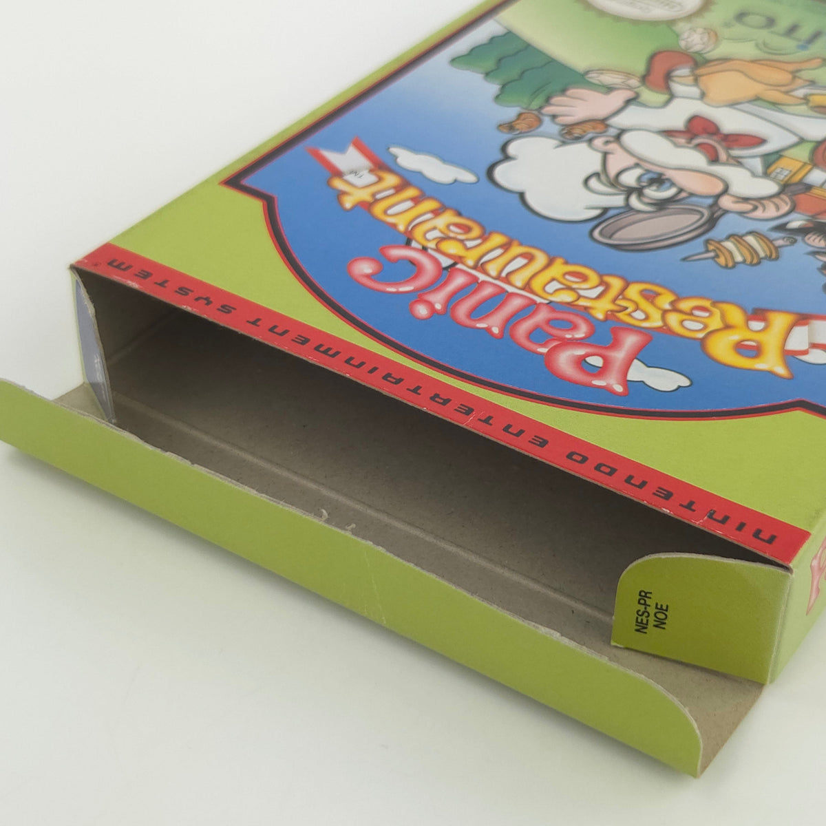 NES Spiel Panic Restaurant Modul Anleitung OVP NOE PAL