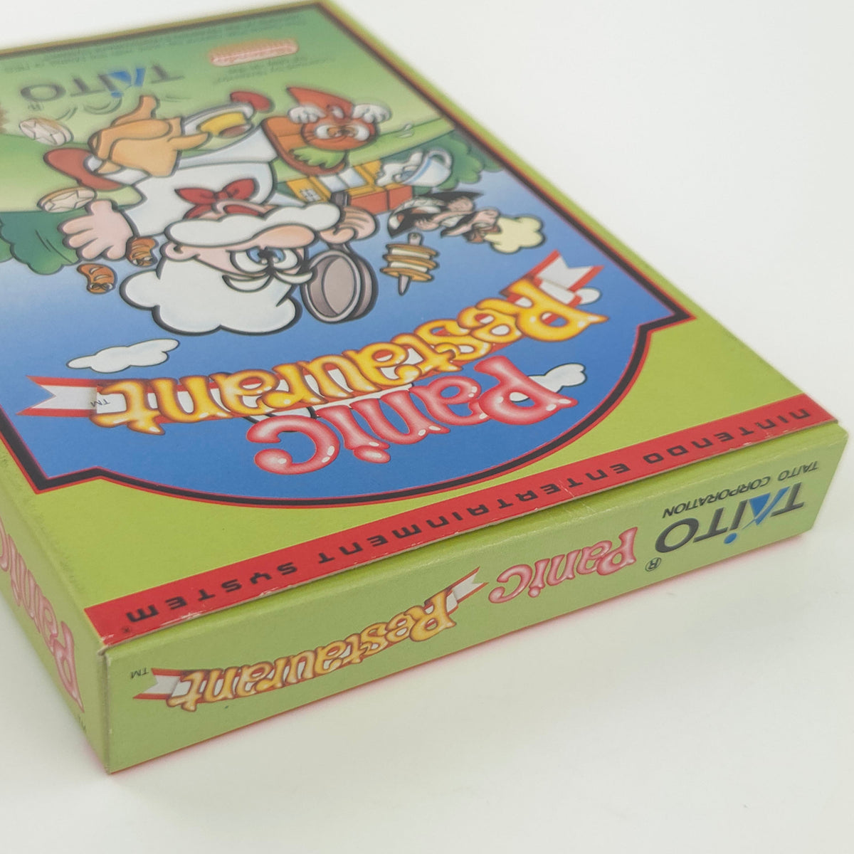 NES Spiel Panic Restaurant Modul Anleitung OVP NOE PAL