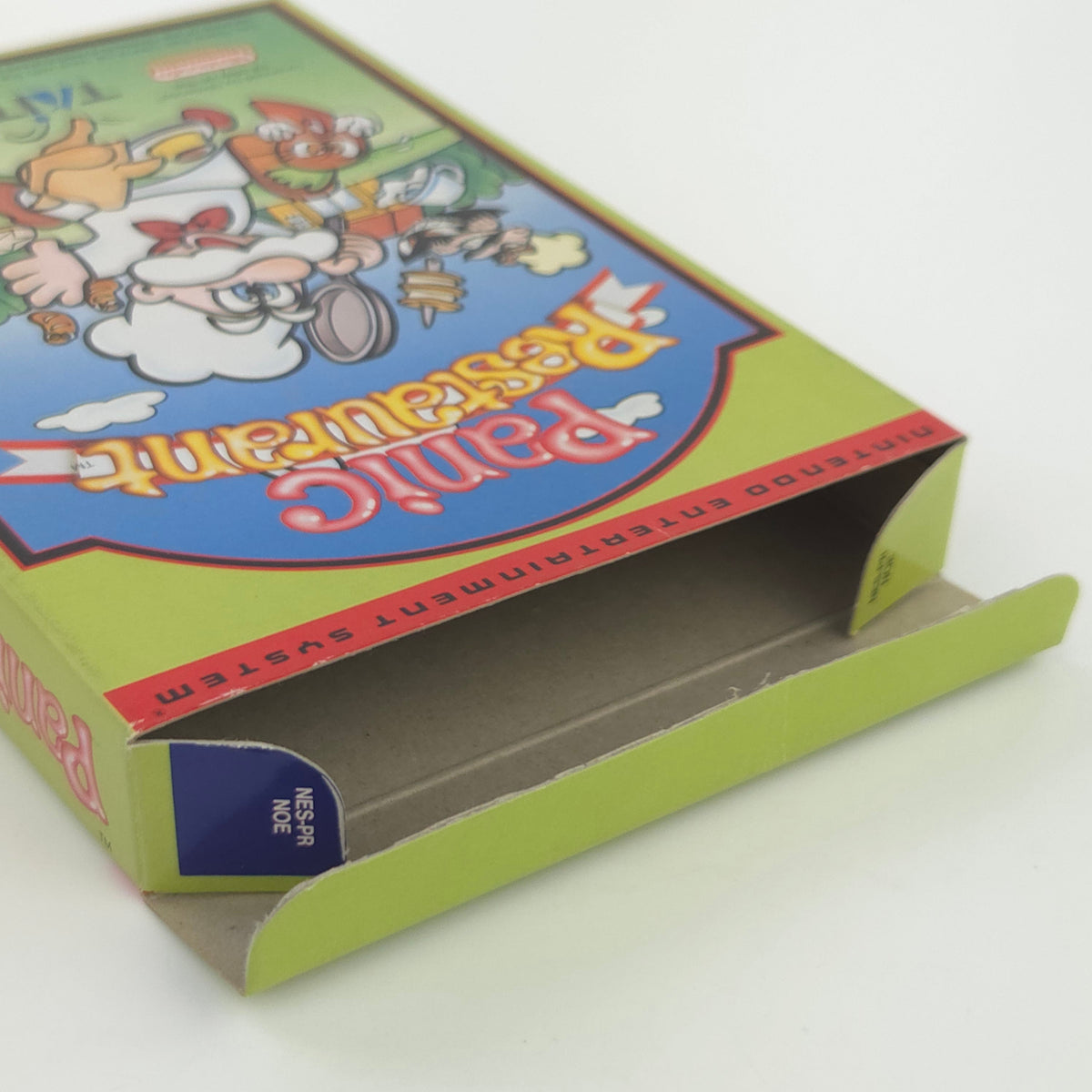 NES Spiel Panic Restaurant Modul Anleitung OVP NOE PAL
