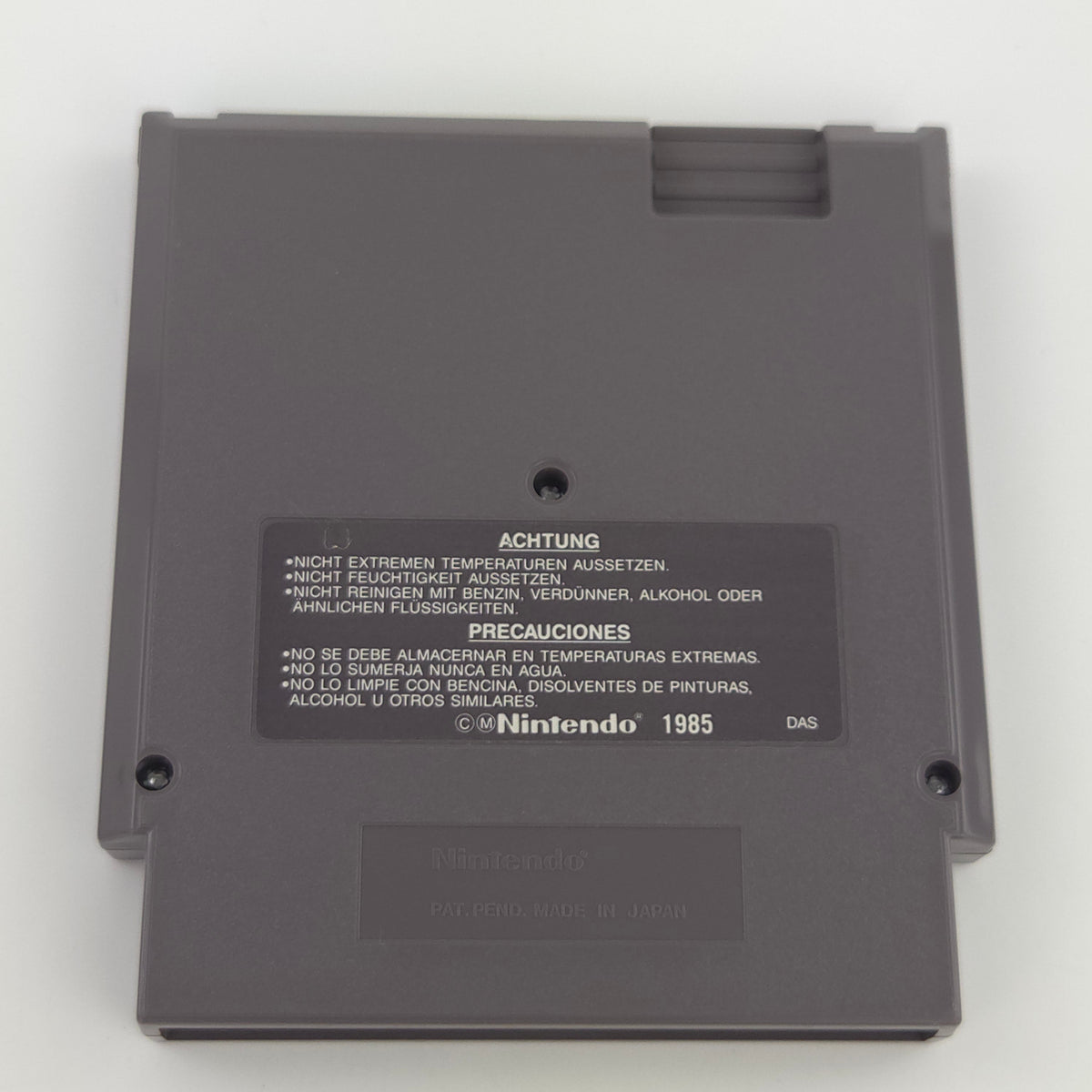 NES Spiel Panic Restaurant Modul Anleitung OVP NOE PAL