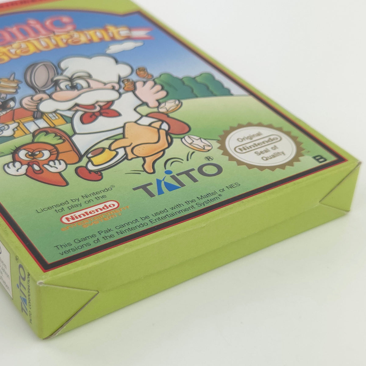 NES Spiel Panic Restaurant Modul Anleitung OVP NOE PAL