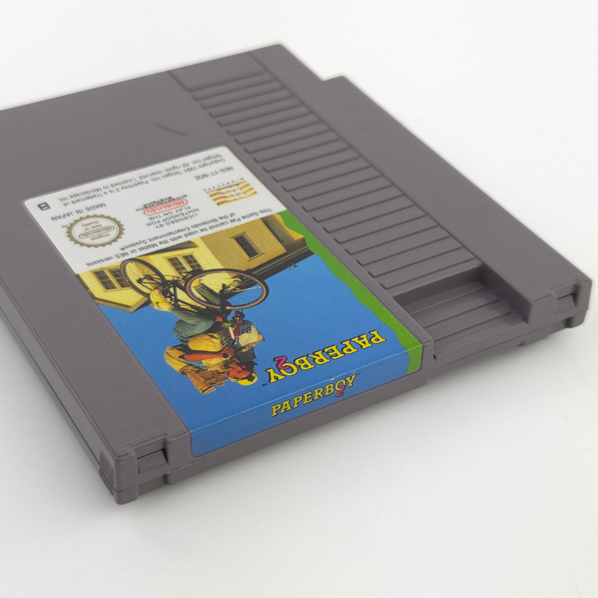 Nintendo NES Spiel Paperboy 2 Modul Schutzhülle NOE PAL