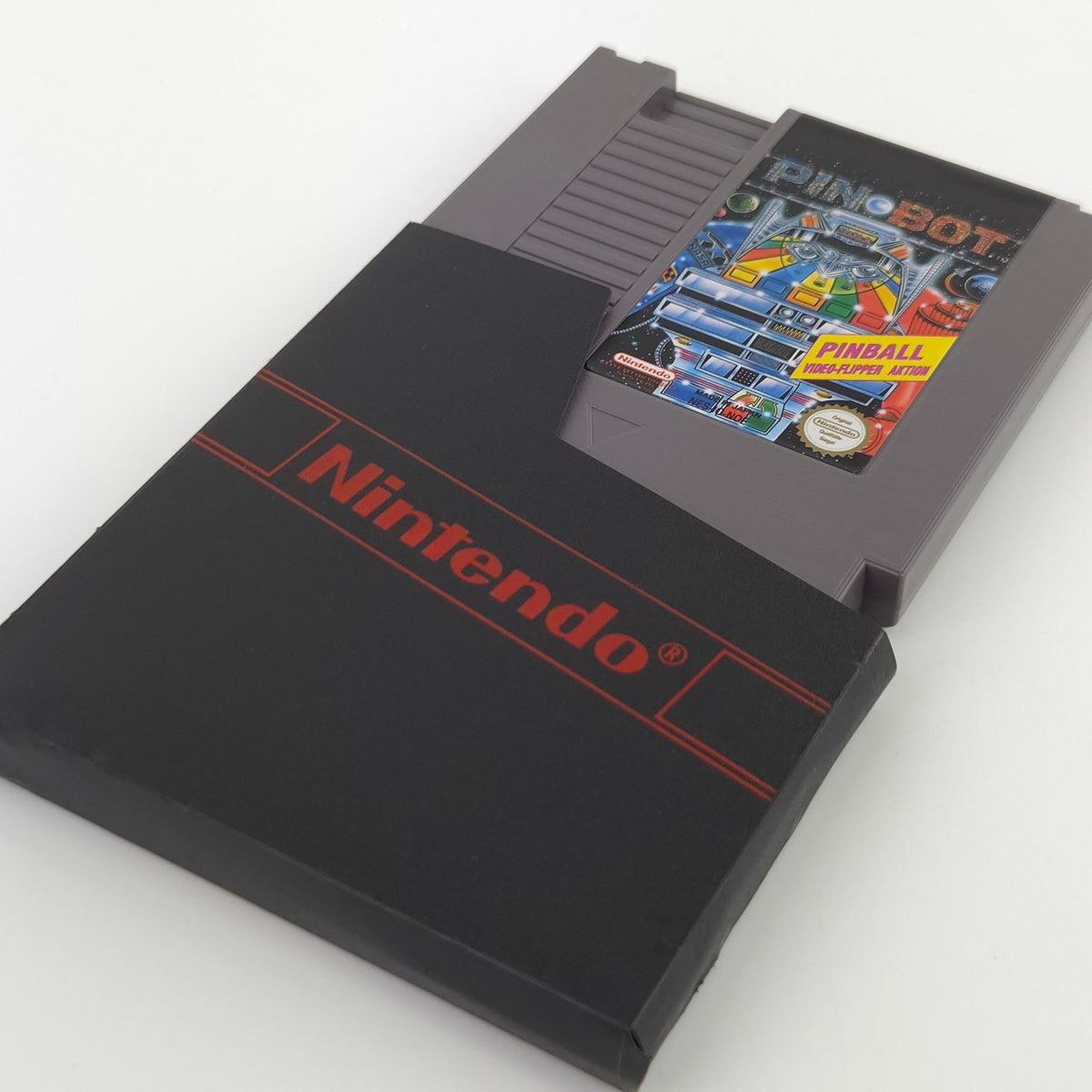 Nintendo NES Spiel Pin Bot Modul Flipper NOE PAL B