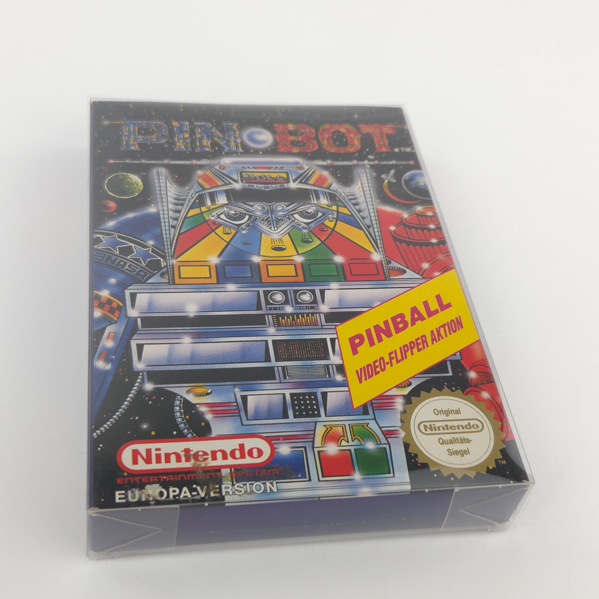 Nintendo NES Spiel Pin Bot Modul OVP Anleitung PAL NOE