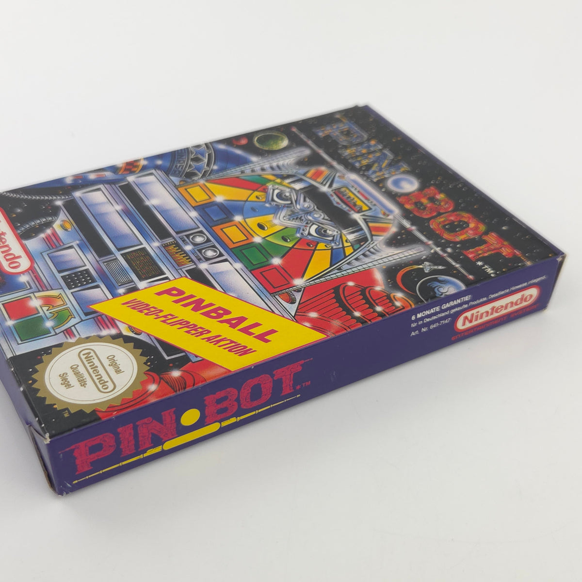 Nintendo NES Spiel Pin Bot Modul OVP Anleitung PAL NOE